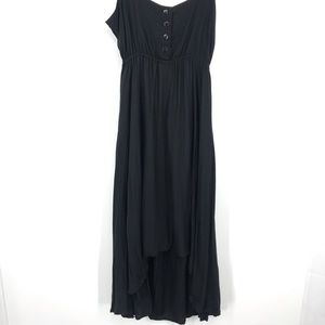 🖤3/$30 Chai black high low dress open back small